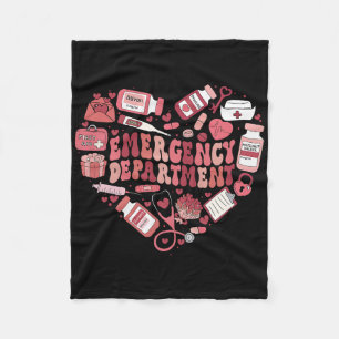 Couverture Polaire Cadeaux de la Saint-Valentin pour infirmière des u