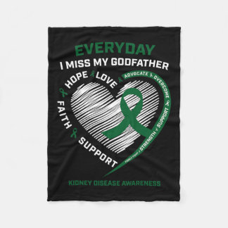 Couverture Polaire Cadeaux de mémoire femmes Parrain Défenseur de la 