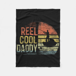 Couverture Polaire Cadeaux de pêche Papa vraiment cool Papa Anniversa
