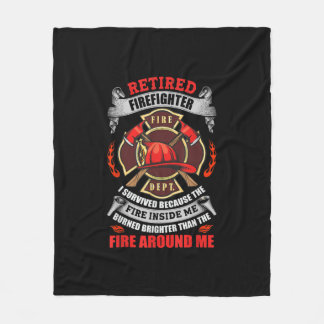 Couverture Polaire Cadeaux De Retraite Des Pompiers Pour Hommes 2021