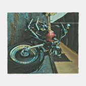 Couverture Polaire Cadeaux de vélo (Devant (Horizontal))