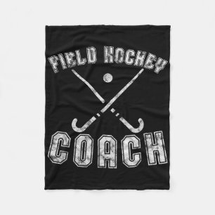 Couverture Polaire Cadeaux d'entraîneur de hockey sur gazon en détres