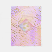 Couverture Polaire Cadeaux Monogrammes pour les filles qui aiment l'o (Devant)