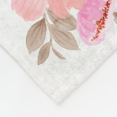 Couverture Polaire Cadeaux Personnalisés 100e Anniversaire Pour Femme (Coin)