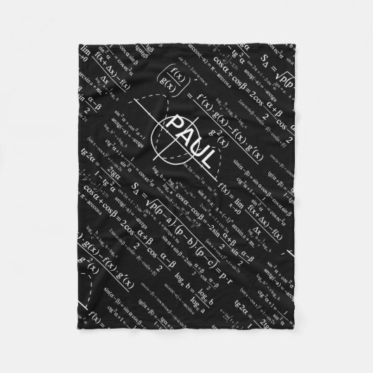 Couverture Polaire Cadeaux personnalisés de physique pour des (Devant)