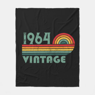 Couverture Polaire Cadeaux personnalisés soixante vintages 60e annive