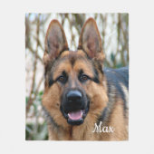 Couverture Polaire Cadeaux photo pour animaux de compagnie Amoureux d (Devant)