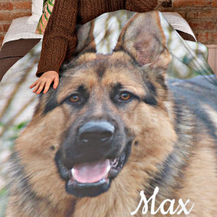 Couverture Polaire Cadeaux photo pour animaux de compagnie Amoureux d