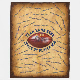 Couverture Polaire Cadeaux pour un entraîneur de football, Football S