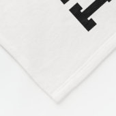 Couverture Polaire Cadeaux pourpres et blancs d'entraîneur de (Coin)