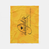 Couverture Polaire Cadeaux sucrés personnalisés pour fille (Devant)