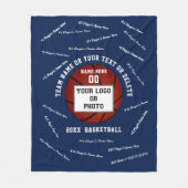 Couverture Polaire Cadeaux supérieurs de nuit de photo pour des (Devant)