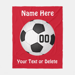 Couverture Polaire Cadeaux supérieurs de nuit pour le football,