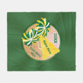 Couverture Polaire Cadeaux supérieurs personnalisés d'acclamation (Devant (Horizontal))