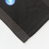 Couverture Polaire Cadran Steampunk avec libellule (Coin)