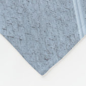 Couverture Polaire Cadre en métal noir et blanc (Coin)