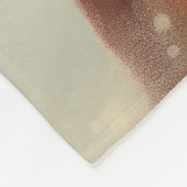 Couverture Polaire Cadres gelés Blanche de Noël (Coin)