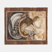 Couverture Polaire Café (Devant (Horizontal))