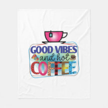 Café Art Good Vibes Et Café Chaud