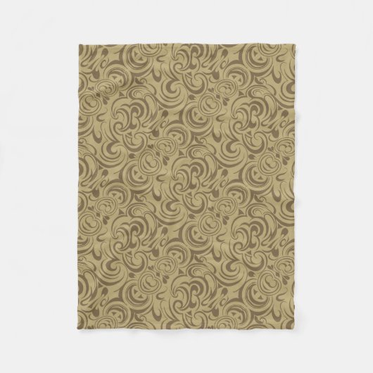 Couverture Polaire Café Au Lait (Devant)