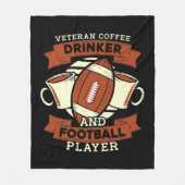 Couverture Polaire Café Football (Devant)