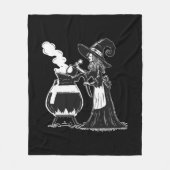 Couverture Polaire Café Halloween (Devant)