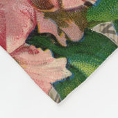 Couverture Polaire Café Lady Victorian Femme Rose Classy (Coin)