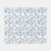 Couverture Polaire Calage Motif de poissons 02.Bleu foncé.b Non BG (Devant (Horizontal))