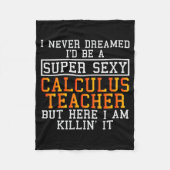 Couverture Polaire Calculus Teacher Funny Math Professor  (Devant)