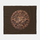 Couverture Polaire Calendrier Sun maya (Devant (Horizontal))