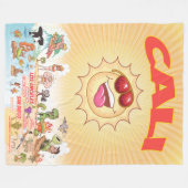 Couverture Polaire Cali Beach Paradise (Devant (Horizontal))