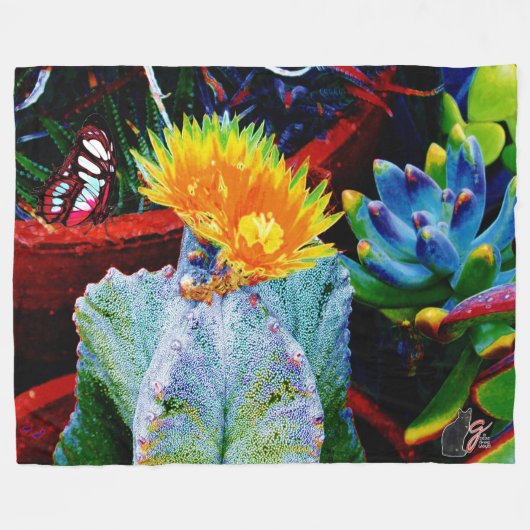 Couverture Polaire Caliente Cactus (Devant (Horizontal))