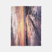 Couverture Polaire Californie, San Diego, Sunset Cliffs, Sunset 1 (Devant)