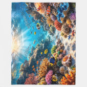 Couverture Polaire Call Coral Reef D deep flee (Devant)