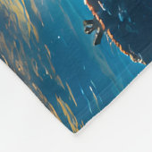 Couverture Polaire Call Coral Reef D deep flee (Coin)