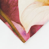 Couverture Polaire Calla Lilly délavé (Coin)