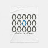 Couverture Polaire Called To Be Different Christian Penguin Faith Ins (Devant)