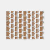 Couverture Polaire Calque de carottes Tranches de gâteau Dessert Boul (Devant (Horizontal))