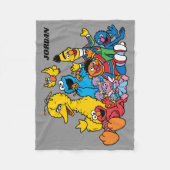 Couverture Polaire Camarades doux de la rue Sésame (Devant)