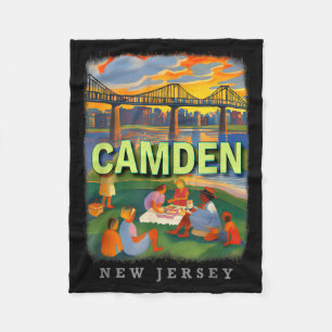 Couverture Polaire Camden New Jersey Nj Délice sur le Front de Mer Sd