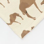 Couverture Polaire Camel Animal Motif Nom personnalisé (Coin)