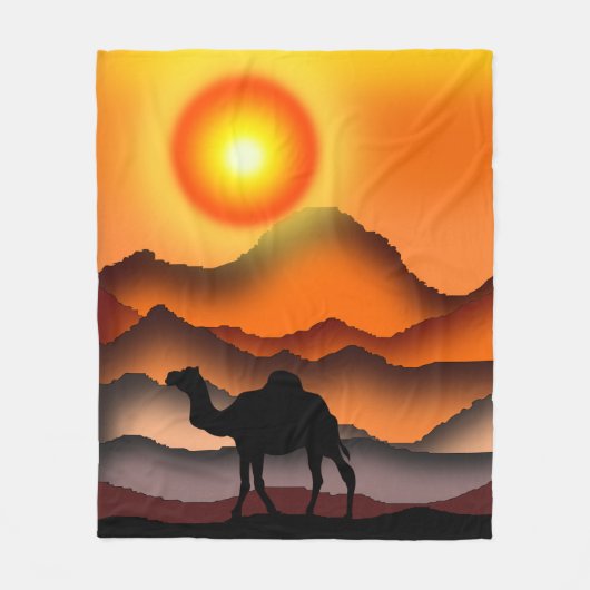 Couverture Polaire Camels 4 (Devant)
