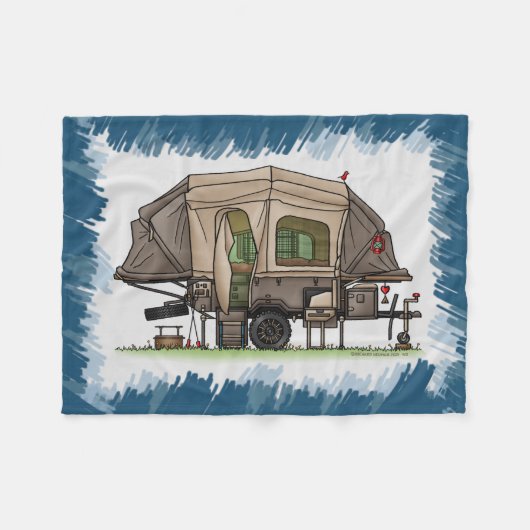 Couverture Polaire Caméra heureux Opus 4 Pop Up RV (Devant (Horizontal))