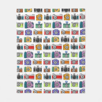 Caméras rétro coloré Motif illustré