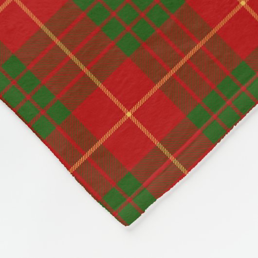 Couverture Polaire Cameron Family Tartan Plaid Motif (Coin)