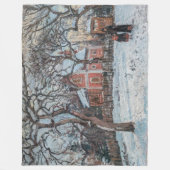 Couverture Polaire Camille Pissarro - Chataigniers a Louvecienne (Devant)