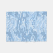 Couverture Polaire Camion bleu défraîchi (Devant (Horizontal))