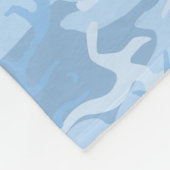Couverture Polaire Camion bleu défraîchi (Coin)