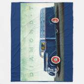 Couverture Polaire Camion bleu Diamond T 1937 (Devant)