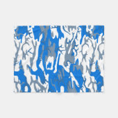 Couverture Polaire Camion bleu eau glacée (Devant (Horizontal))